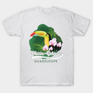 marie-galante Guadeloupe travel logo T-Shirt